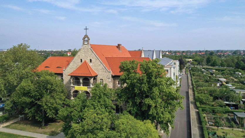 Luftbild St. Marienstift Luftbild St. Marienstift