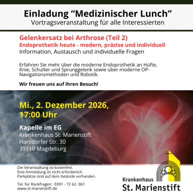 Einladung Med.lunch 