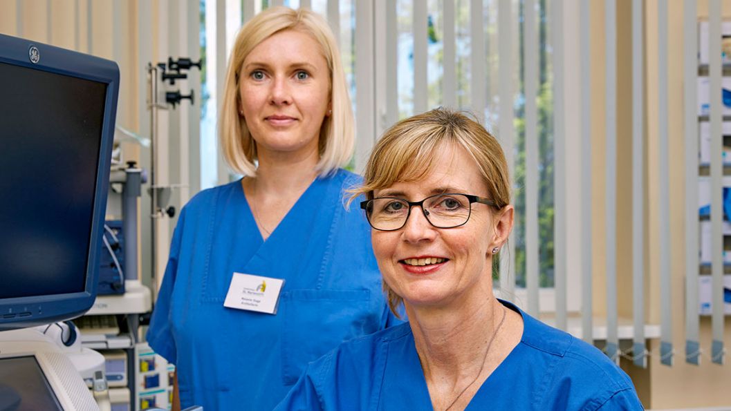 Dr. Günther Gastroenterologie mit Kollegin Dr. Günther Gastroenterologie mit Kollegin