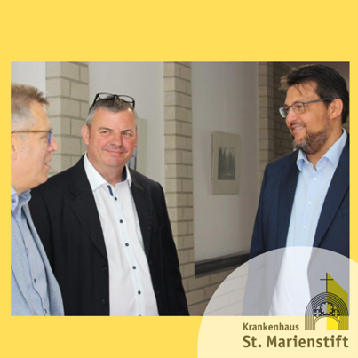 Spitzenpolitiker zu Besuch Politiker T. Krull zu Besuch in der Geschäftsführung